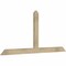 Ekena Millwork Portland Rough Sawn Timber Gable Bracket, Douglas Fir, 72"W x 33"H x 2"D x 4"F, 11/12 Pitch GBW072X33X0204POR00RDF - alternate 5